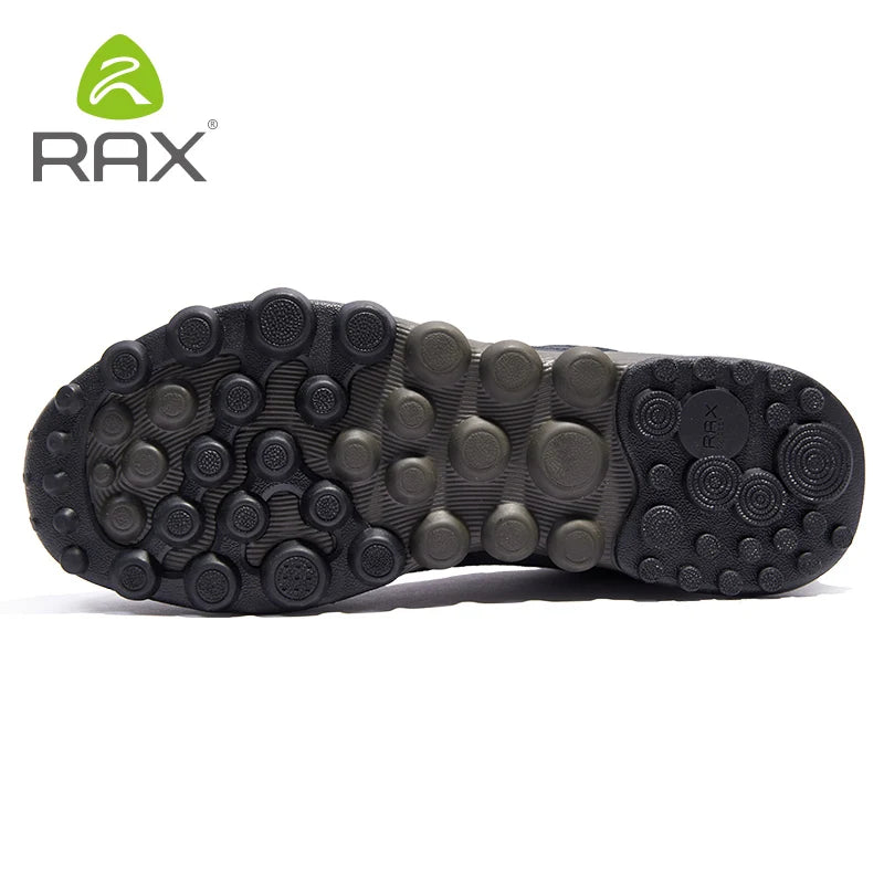 RAX-Zapatillas deportivas para hombre y mujer, calzado ligero y transpirable, suela exterior de goma Natural, antideslizante, malla de aire