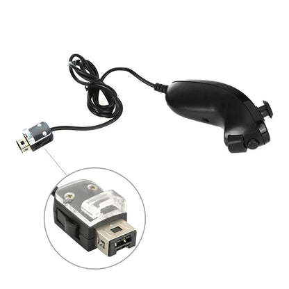 Controladores STORM WYRM compatibles con wii y Wii U con Motion Plus incorporado, controlador con funda de silicona y muñeca WU001