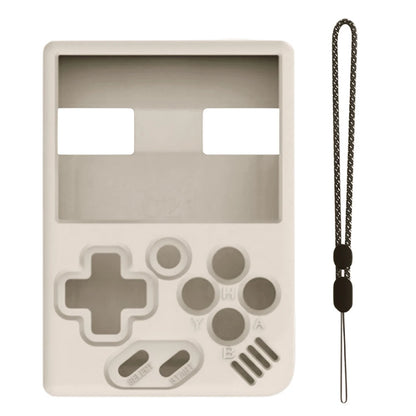 Funda protectora de silicona para consola de juegos MIYOO MINI Plus, funda suave antiarañazos y antideslizante con cordón
