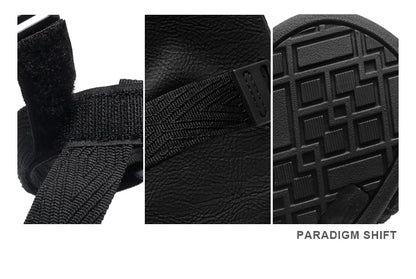 Sandalias Wadable de verano para exteriores, plantilla para esterilla de Yoga con soporte para arco para hombre, zapatillas de playa abiertas de gladiador, zapatos planos antideslizantes y duraderos para hombre