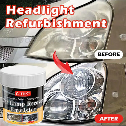 Kits de pulido para restauración de faros de coche, eliminador de arañazos, pasta de limpieza para reparación, elimina la oxidación, líquido para pulir faros