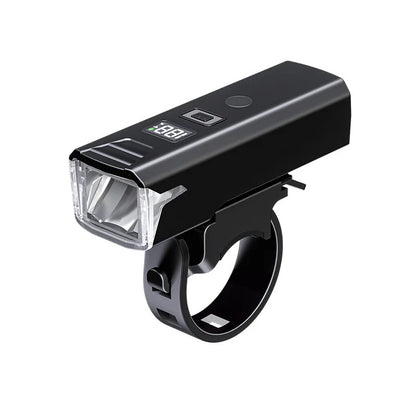 Luz de bicicleta recargable por USB: faro con detección de luz automática para conducción nocturna, linterna LED fuerte