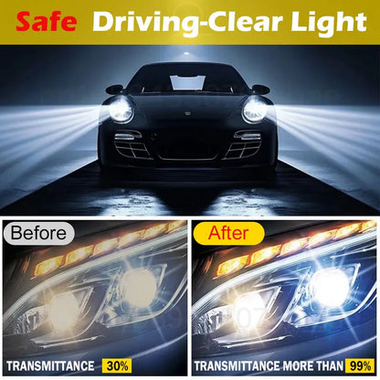 Kits de pulido para restauración de faros de coche, eliminador de arañazos, pasta de limpieza para reparación, elimina la oxidación, líquido para pulir faros