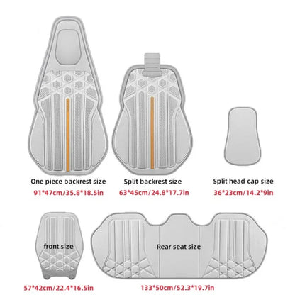 Funda transpirable para asiento de coche, cojín de soporte para asiento frontal de gamuza suave, estilo chaleco de moda, protección para asiento de coche, accesorios interiores