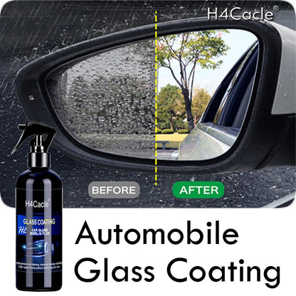 Spray repelente al agua H4Cacle, revestimiento antilluvia para vidrio de coche, líquido hidrofóbico antilluvia, prevención de aguas residuales, peligros de radiación
