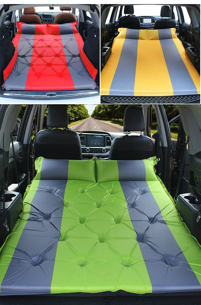 Colchón de aire inflable automático multifunción, colchón de aire especial SUV, cama de coche, colchón para dormir para adultos, cama de viaje para coche ou