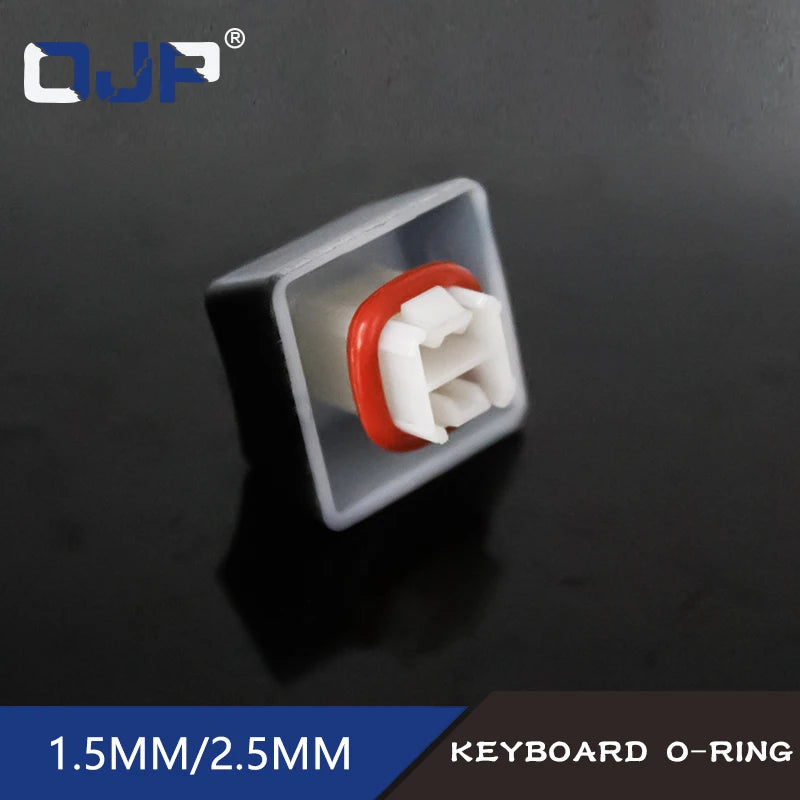 Teclas de junta tórica para teclado mecánico, interruptor ORing de goma de silicona, amortiguadores de sonido, amortiguadores Cherry MX, tapa de llave, anillo de sellado de silicona