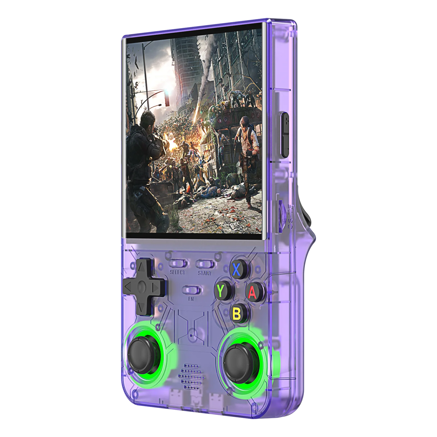 Nueva consola de juegos portátil ultra retro R36, sistema Linux de código abierto de 4,0 pulgadas, reproductor de vídeo portátil de 128GB, consola de juegos portátil
