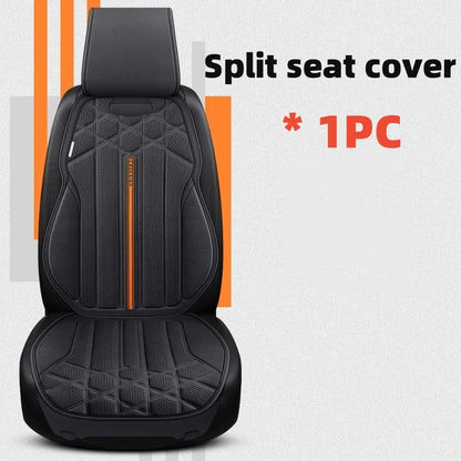 Funda transpirable para asiento de coche, cojín de soporte para asiento frontal de gamuza suave, estilo chaleco de moda, protección para asiento de coche, accesorios interiores