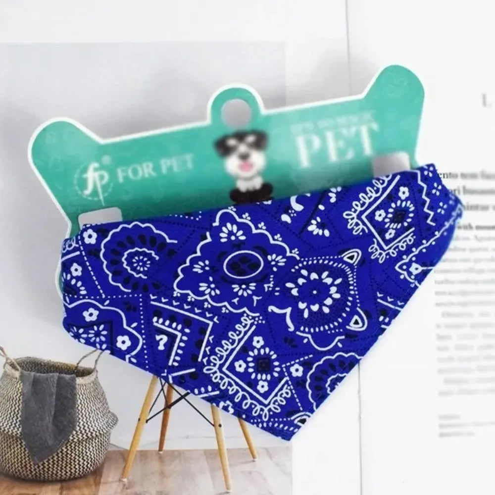 Baberos para mascotas, toalla ajustable para Saliva, perro, cachorro, gato, bufanda para el cuello, Bandana, Collar, babero triangular, pañuelo para el cuello