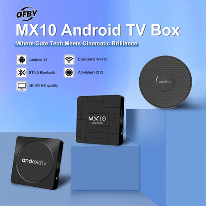 Directamente de fábrica MX10-F3 TV Stick 4K Android 11 Allwinner H313 2.4G y 5G Wifi 2GB 16GB tv box fire tv stick 4k