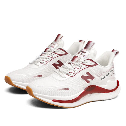 Zapatillas de correr originales para hombre y mujer, zapatillas informales transpirables de malla plana ligera de EVA, zapatillas de tenis de diseño de lujo para Unisex