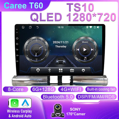 Radio de coche para Citroen C3 2018 - 2023 Android Multimedia navegación GPS Carplay Android Auto unidad principal estéreo Autoradio No 2 Din