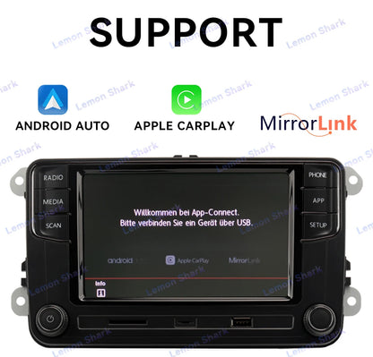 RCD440PRO Carplay Radio de coche para VW PQ Passat B5 B6 Golf MK5 MK6 Jetta 5 6 CC POLO Noame Android Auto Bluetooth MIB Multimedia