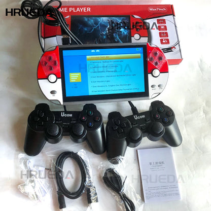 X40-REPRODUCTOR Retro portátil para GBA/NES 7,1, 3000 pulgadas, LCD, doble balancín, tarjeta TF