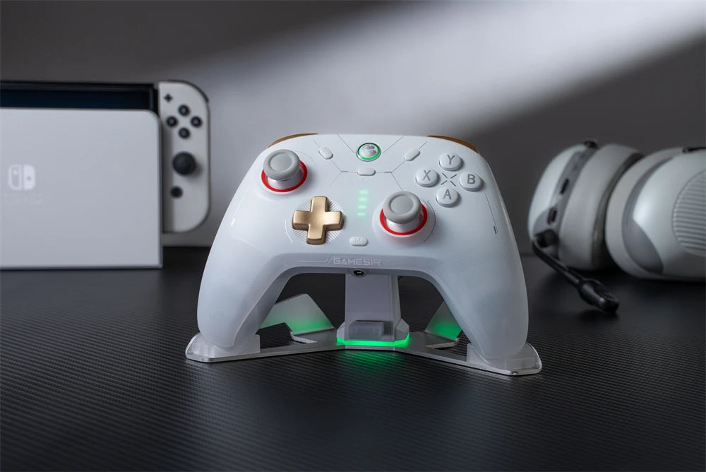 Controlador inalámbrico GameSir Cyclone 2 para Nintendo Switch 2 / iPhone / Android, Gamepad Bluetooth con disparadores de efecto Hall