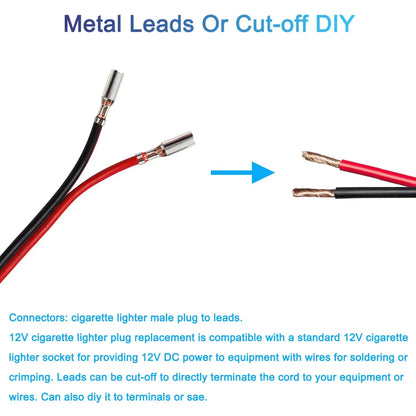 Cable de extensión de carga de coche, accesorios para coche, herramientas con botón de interruptor de encendido y apagado, adaptador de Cable Flexible para coches