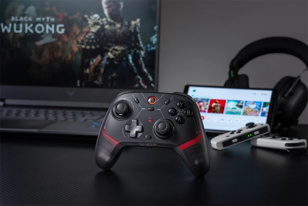 Controlador inalámbrico GameSir Cyclone 2 para Nintendo Switch 2 / iPhone / Android, Gamepad Bluetooth con disparadores de efecto Hall