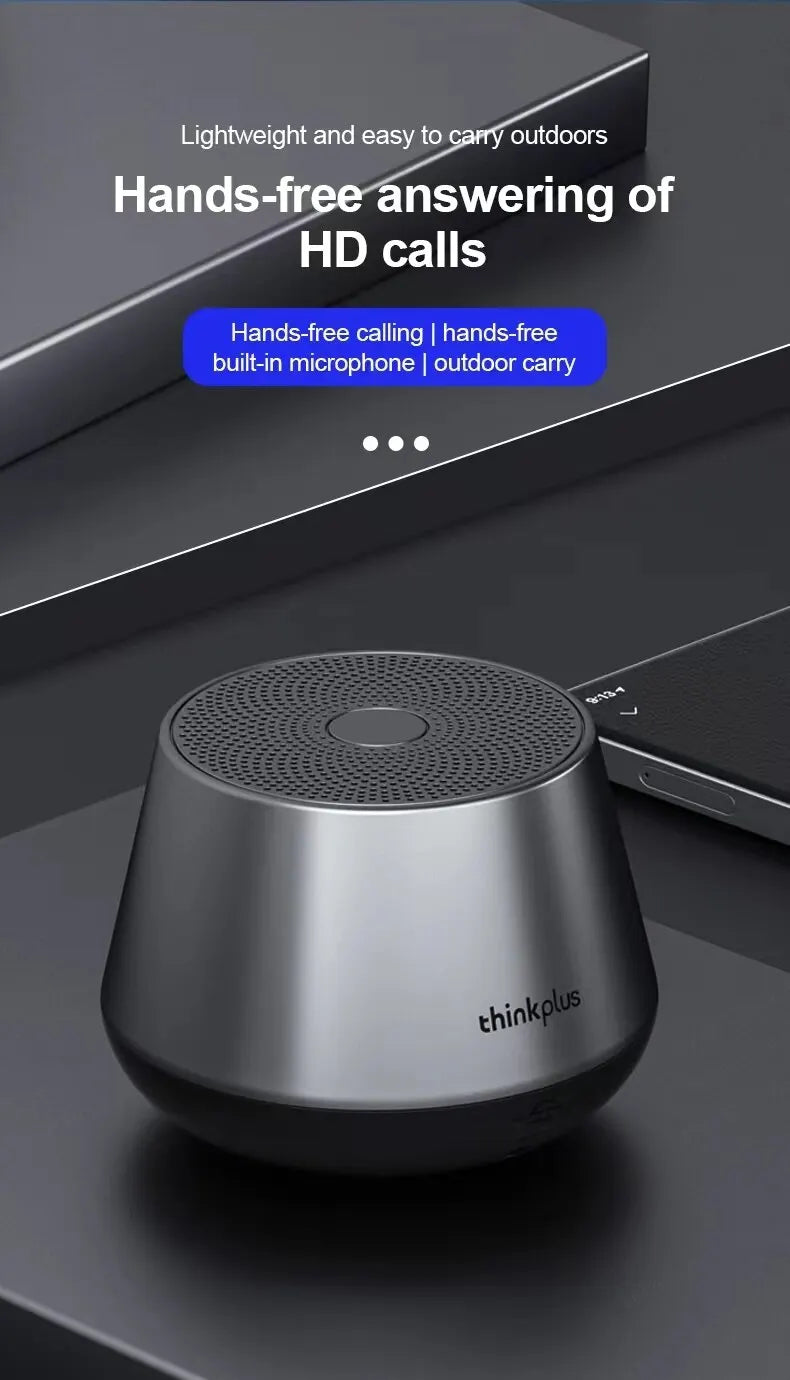 Altavoz Original Lenovo K3 Pro Bluetooth V5.0 Audio grande con sonido de graves profundos caja de sonido para exteriores música altavoz portátil para acampar
