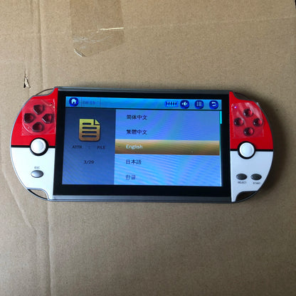 X40-REPRODUCTOR Retro portátil para GBA/NES 7,1, 3000 pulgadas, LCD, doble balancín, tarjeta TF