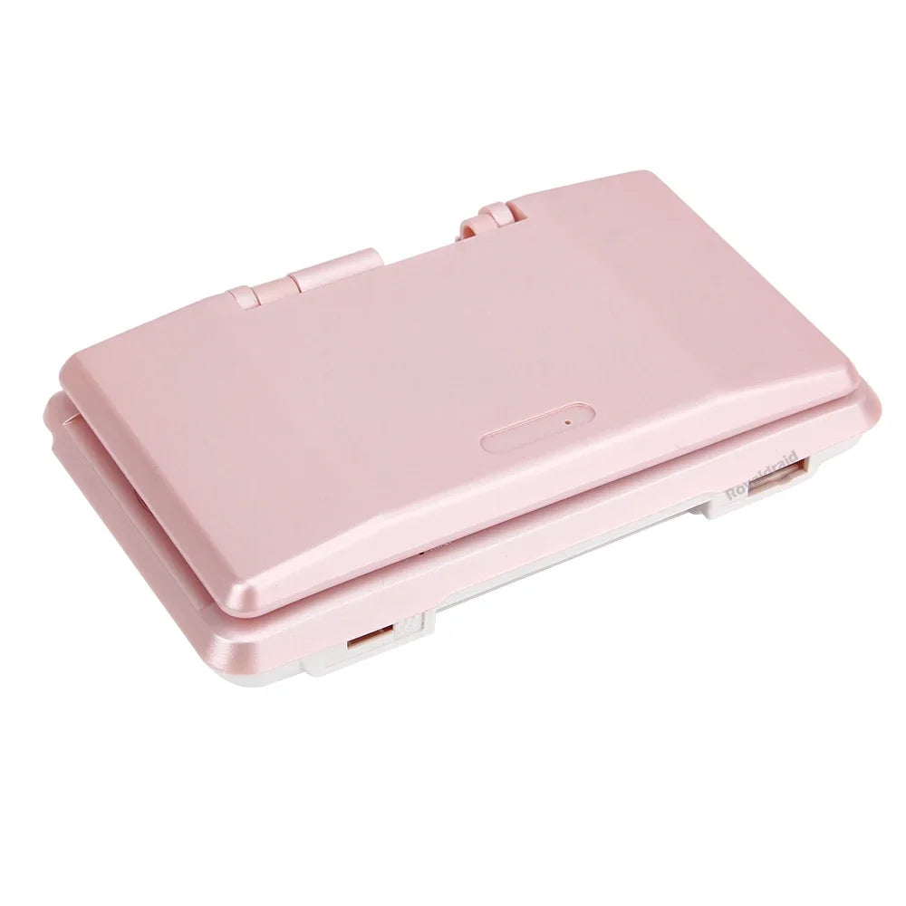 Carcasa de repuesto para consola NDS, DS, NDS, accesorios con botones, 6 colores, azul y rojo