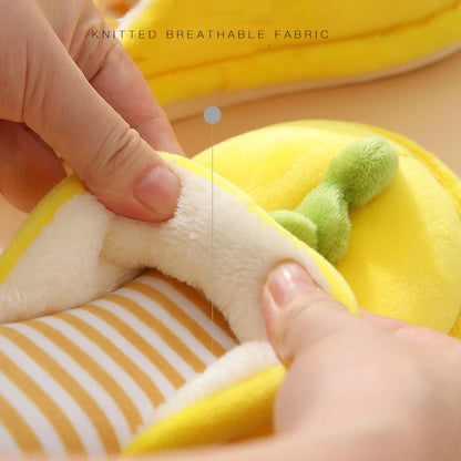 Zapatilla de piel de dinosaurio de dibujos animados para niños, zapatos suaves de otoño e invierno cálidos de princesa para bebés y niñas, zapatos de piel de lana de algodón para interiores y dormitorios