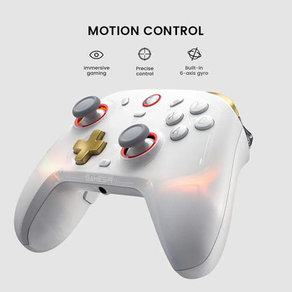 Controlador inalámbrico GameSir Cyclone 2 para Nintendo Switch 2 / iPhone / Android, Gamepad Bluetooth con disparadores de efecto Hall