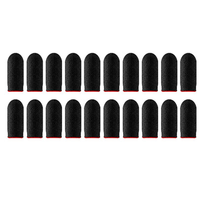 40 Uds juego móvil guantes para la yema del dedo a prueba de sudor antideslizante pantalla táctil funda para el dedo transpirable cubierta para la yema del dedo del juego para jugadores