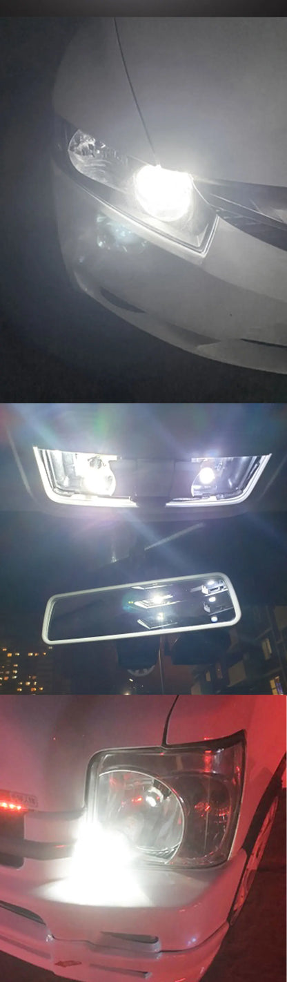 10 Uds T10 W5W bombilla LED Canbus 194 168 7020 Cob 2SMD luces interiores de coche lámpara de lectura bombilla de cuña blanco sin errores