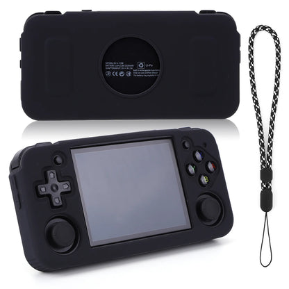 Funda protectora de silicona antiarañazos para consola de juegos de mano Retro, funda suave para Anbernic RG35XX H