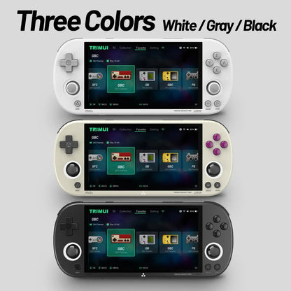 Trimui Smart Pro consola de juegos portátil pantalla IPS de 4,96 pulgadas sistema Linux Joystick iluminación RGB Smartpro reproductor de videojuegos Retro regalo