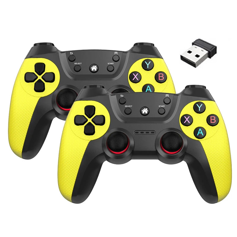 Controlador de juego doble inalámbrico de alta calidad, 2,4G, para M8/GD10/G11 Pro/X2, Joystick para teléfono Linux/Android