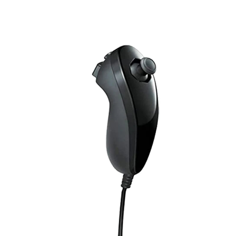 Un par de mandos a distancia con controlador Nunchuck para juegos Wii Control para consola Wii Gamepad inalámbrico con Motion Plus