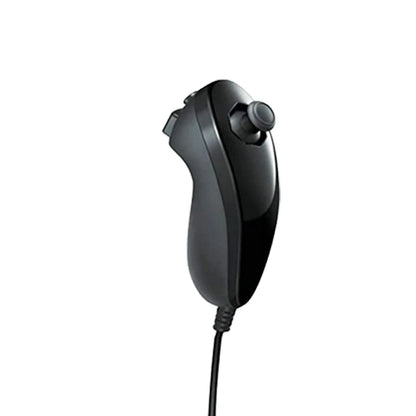 Un par de mandos a distancia con controlador Nunchuck para juegos Wii Control para consola Wii Gamepad inalámbrico con Motion Plus