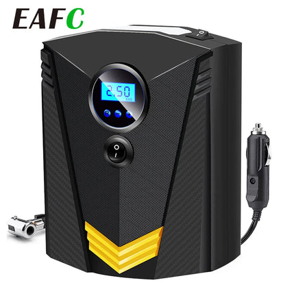 Inflador de neumáticos Digital DC 12 voltios bomba de compresor de aire portátil para coche 150 PSI compresor de aire para coche motocicletas bicicletas