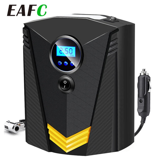Inflador de neumáticos Digital DC 12 voltios bomba de compresor de aire portátil para coche 150 PSI compresor de aire para coche motocicletas bicicletas