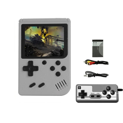 Consola de videojuegos clásica Retro para niños, miniconsola portátil de 8 bits con pantalla LCD de 3,0 pulgadas, 5 colores, 400 Juegos integrados