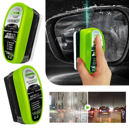 Toallita de película de aceite de vidrio para coche, ventana lateral del parabrisas delantero, eliminación de aceite, eliminación de suciedad, revestimiento, revestimiento, revestimiento de cristal, limpieza fuerte