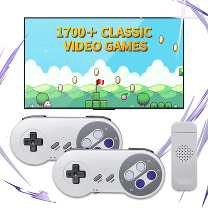 Consola De videojuegos Retro SF900, palo De juego HD con 4900 juegos para controlador inalámbrico SNES, Consolas De videojuegos De 16 bits para NES