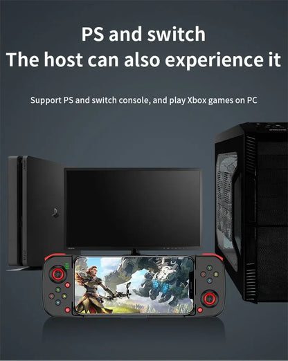 Mando inalámbrico D3 BT5.0, controlador de juego extensible para teléfono móvil, Android IOS, Joystick Eat Chicken Gamepad para PS4 SwitchPC
