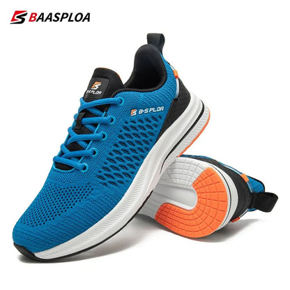 Baasploa, zapatillas para correr para hombre, zapatos deportivos ligeros, zapatillas informales transpirables de malla, antideslizantes para exteriores para hombre, recién llegados
