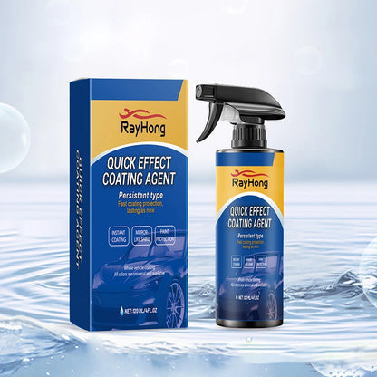 Spray de mantenimiento de abrillantado de coche de secado rápido, 1-5 uds., 120ML, revestimiento cerámico, capa hidrofóbica de revestimiento automático para abrillantado de coches