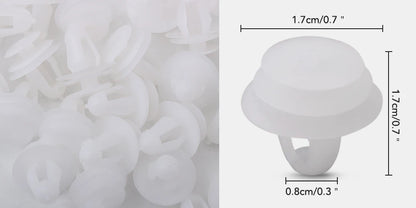 Para Opel astra h j g insignia Seat leon ibiza Jaguar 50/100 Uds sujetador de coche mixto parachoques de puerta de coche Clips de remache de guardabarros