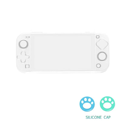 DATA FROG Nintendo Switch Lite consola de juegos cubierta completa funda de cristal accesorios protectores antideslizantes NS