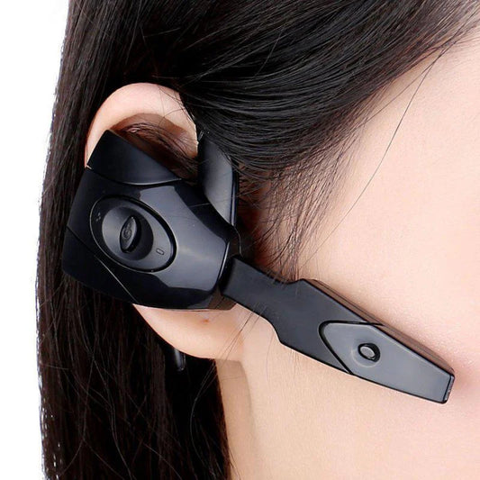 Auriculares inalámbricos para negocios, cascos compatibles con Bluetooth, micrófono, recargable, modo de reposo, conducción de coche, deporte, manos libres