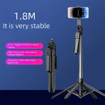 COOL DIER Nuevo trípode para cámara de teléfono inteligente, soporte para trípodes con obturador Bluetooth, soportes inalámbricos para palo de Selfie con soporte para teléfono