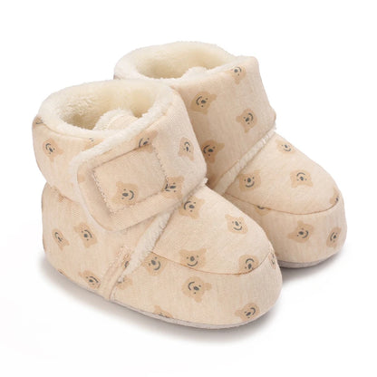 Moda bebé niñas niños lindo suave dibujos animados algodón niño zapatos primeros caminantes zapatos para recién nacidos