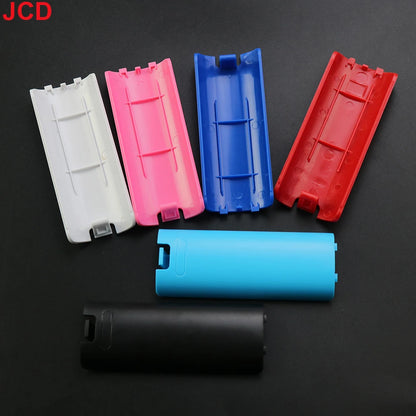 JCD 1 Uds controlador de juego inalámbrico funda de batería contraportada para Wii Gamepad remoto agarre funda de batería