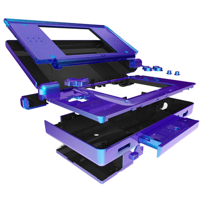 eXtremeRate Carcasa completa de repuesto para Nintendo DS Lite, funda con botones, lente de pantalla para NDSL - Serie única