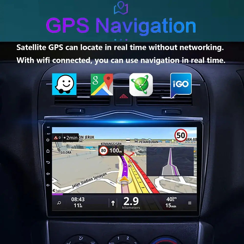 Radio Multimedia con Bluetooth para coche, con Carplay autorradio, Android, estéreo, Subwoofer, vídeo, para Citroen C5 2009-2015